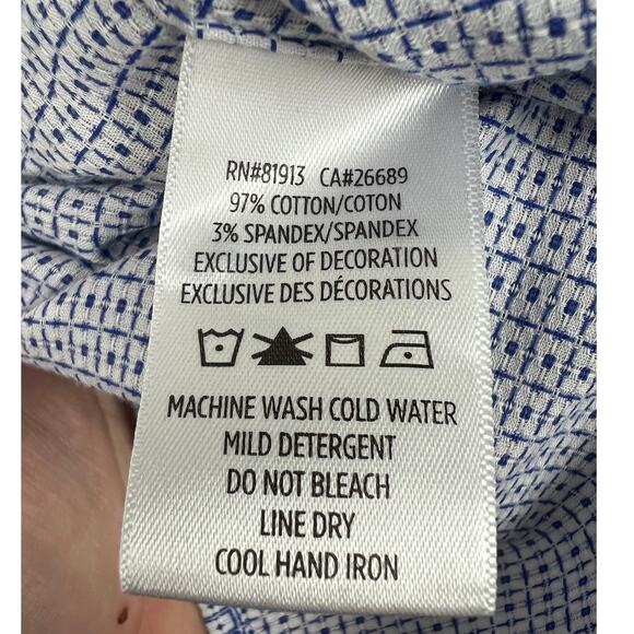 ROBERT GRAHAM Men's‎ 2XL Modern Americana Geometrical Tailored Fit Button Shirt - Picture 6 of 9